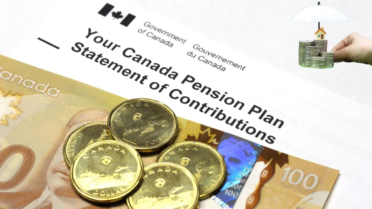 $1433 Canada New CPP Payment