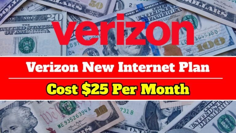 Verizon Offers New Internet Plan That Could Cost $25 Per Month